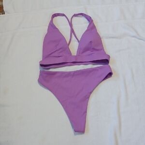 Lavender Bikini Set Cupshe Size Medium New